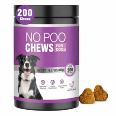 TTIXRL bouchées dissuasives pour chien, goût apprécié et aide potentielle à limiter l'ingestion d'excréments.