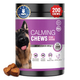 TTLXRL Calming Chews pour chiens, bouteille 200 pieces, favorise le calme.