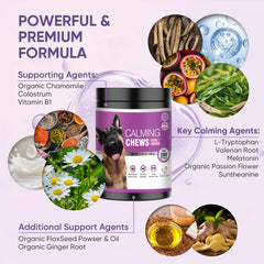 TTLXRL Calming Chews gout poulet, favorise l-appetit et le calme.