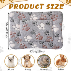 Tuanse tapis en velours corail, douceur chaude pour votre petit animal.