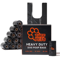 Sacs Tuff Pets rouleau épais 20 microns pour chiens, durables.