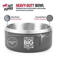 Bol Tuff Pupper resistant a la corrosion, durable.