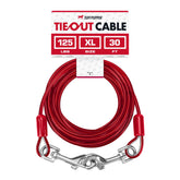 Tuff Pupper câble d'attache 30 pieds, vue générale pour l'extérieur
