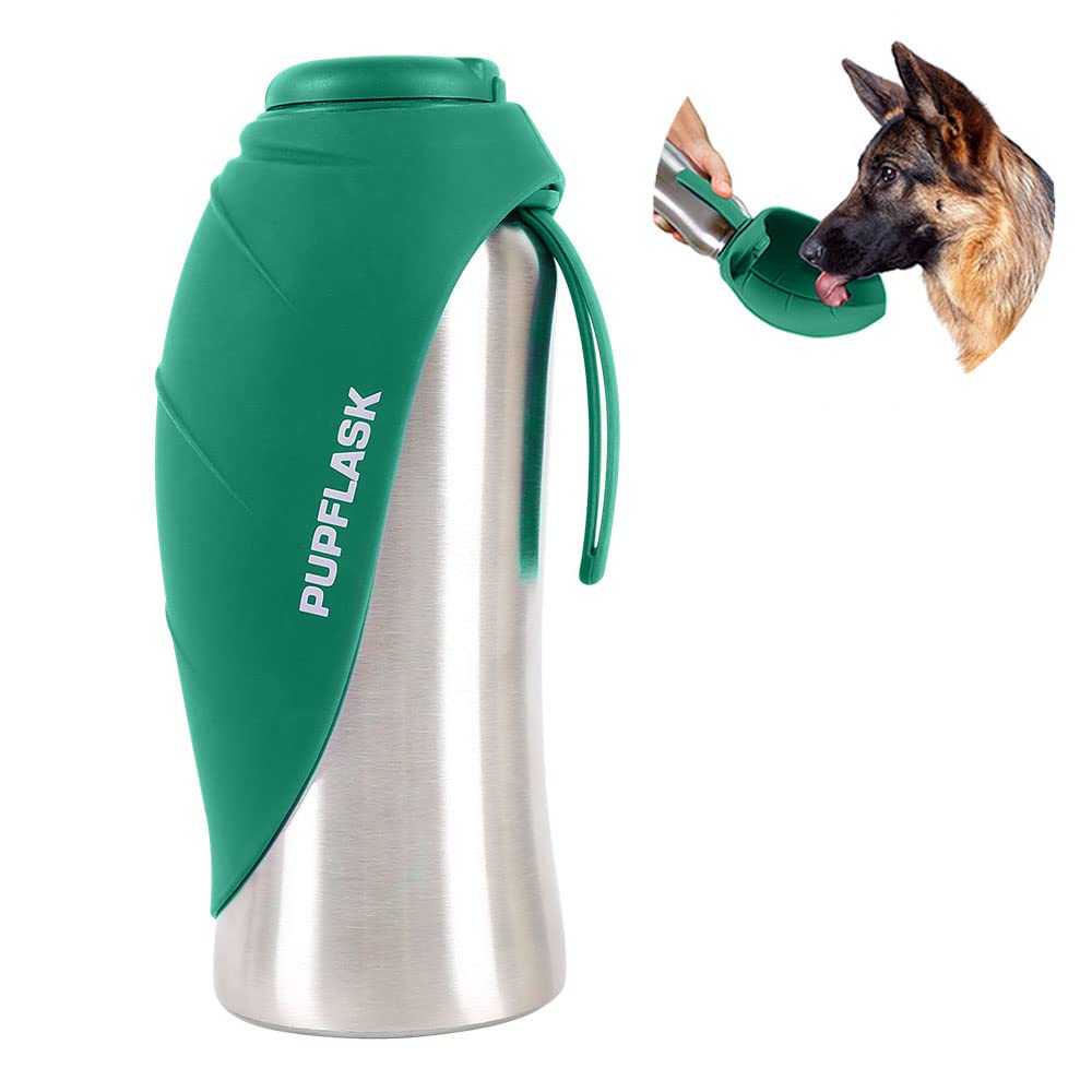 PupFlask Tuff Pupper – bouteille eau 27 onces pour rester hydraté en déplacement.