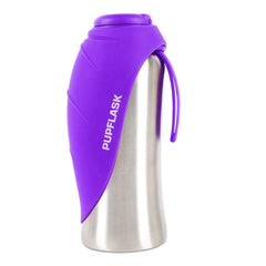 PupFlask de Tuff Pupper, gourde en acier inoxydable prête pour longues balades.