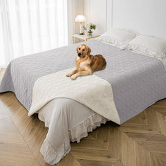 Couverture Tuffeel imperméable pour chien sur canapé, protège contre les taches.