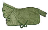 TuffRider couverture anti-mouches en maille Sage, vue avant, protection légère et couvrante