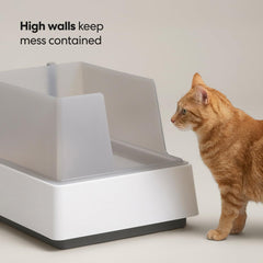 Tuft et Paw Cove: plastique anti-adhesif pour un nettoyage rapide.