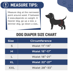 Bandage Tuiskusa mâle chien confort doux réduit les frottements
