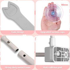Turbosus Perchoir chat ventouses grandes, fixation stable sur vitre.