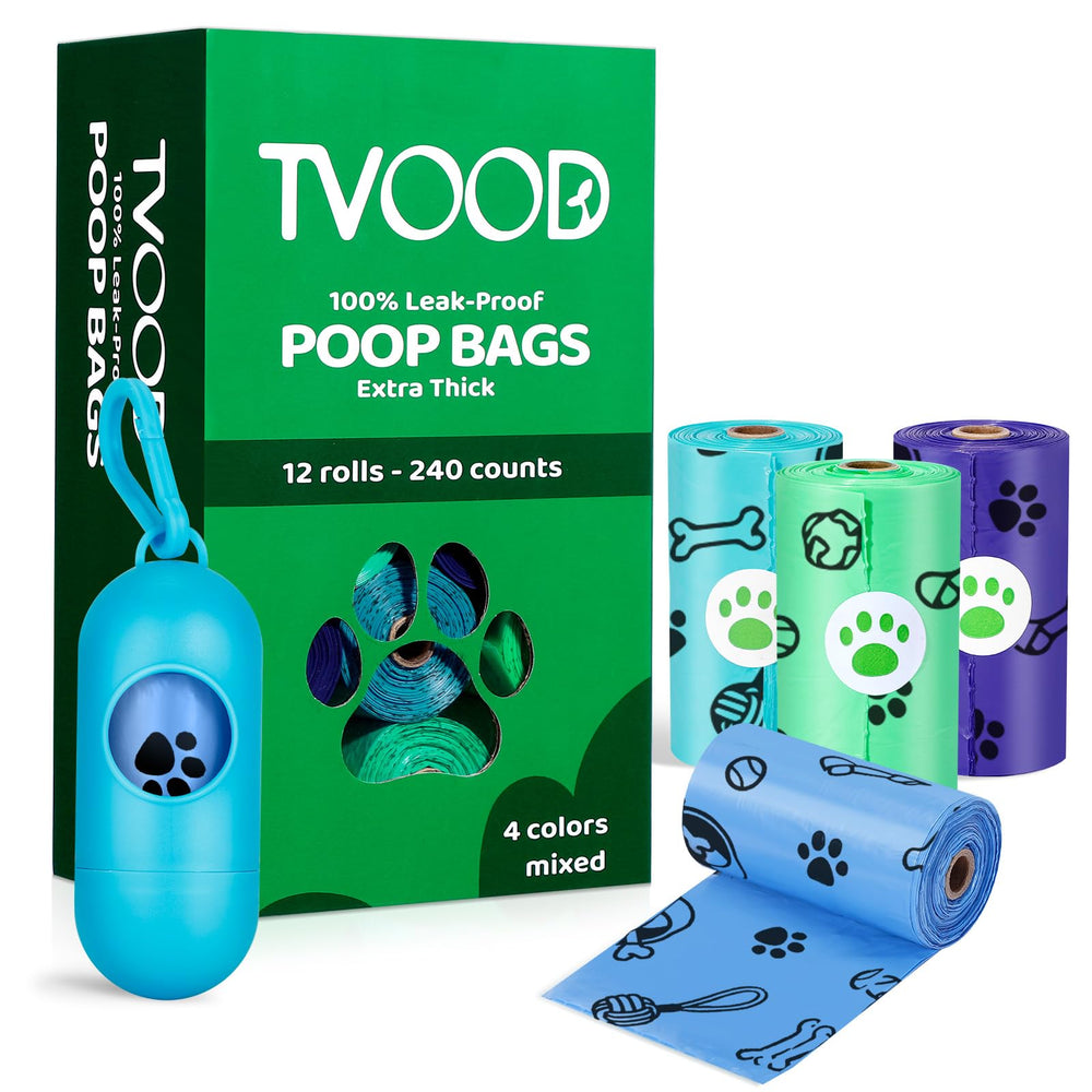 TVOOD distributeur avec sacs caca chien pratique pour balades quotidiennes