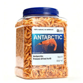 TWICEMET Krill antarctique entier dans un bocal, idéal alimentation quotidienne des poissons.