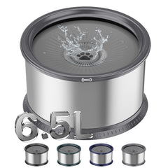 Twinsing bol eau chien capacite 6-5l: hydratation continue pour chiens de grande taille.