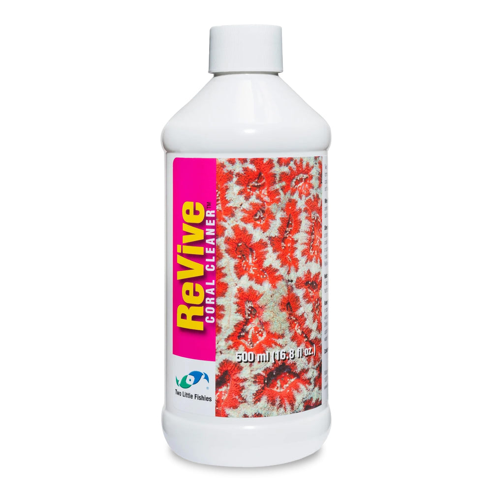 Two Little Fishies ATLRC4 Revive Coral Cleaner, bouteille visible, utilisation facile pour les coraux.