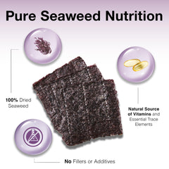 Algue violette naturelle Sea Veg-Purple Seaweed, source nutritive pour tangs et chirurgiens marins.