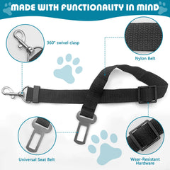 TYTDOUTER Longueur réglable adaptée aux chiens de tailles variées.