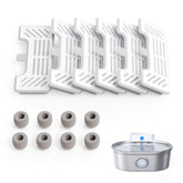 Filtres de remplacement uahpet pour fontaine Pro : filtration en 6 couches pour eau plus propre.