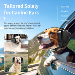 uaidie casque anti-bruit chien, confort lors de sorties.