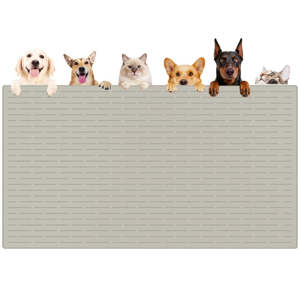 Ultibe tapis alimentation chiens XXXL grande surface pour repas propres