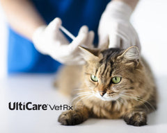 UltiCare VetRx U-40: aiguille micro-polie pour moins de douleur.