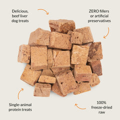 Nutra Bites arôme naturel attire le chien lors des sessions