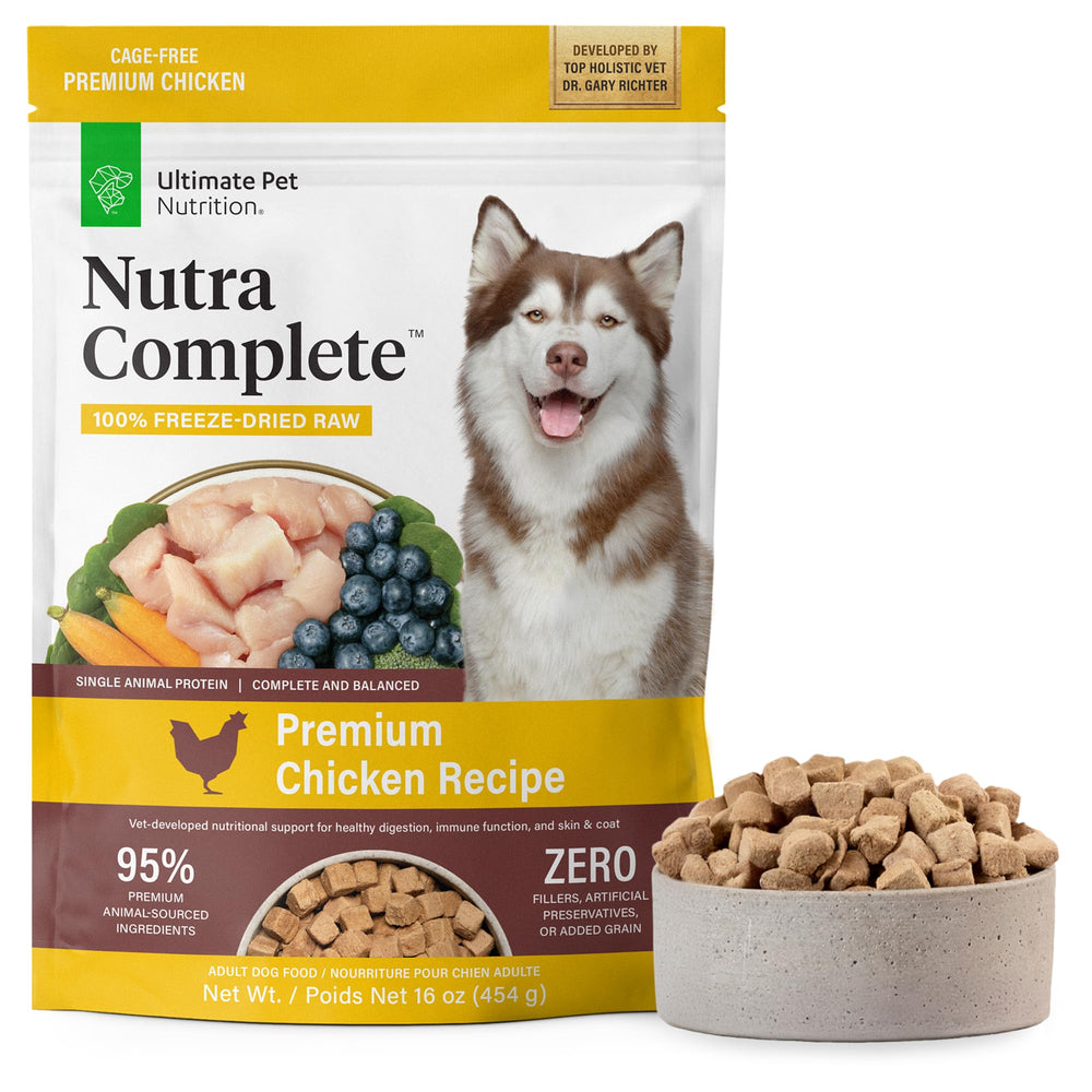 Nutra Complete au poulet – source de protéines de qualité pour chiens actifs