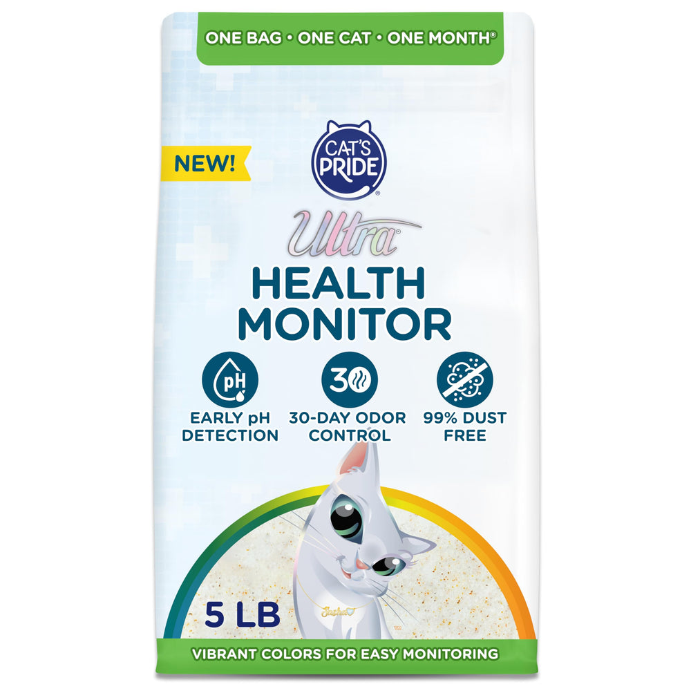 ULTRA Cat’s Pride Health Monitor, litière sans parfum prête à l’emploi.