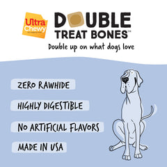 Ultra Chewy os double trait banane-yogourt, texture croquante et centre moelleux.