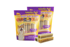 Ultra Chewy Favorites os double-treat pack: récompense durable pour l'entraînement.