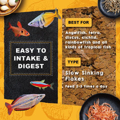 Ultra Fresh probiotiques pour poissons favorisent une absorption efficace des nutriments.