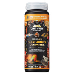 Ultra Fresh Monster Fish Food emballage clair et pratique pour nourrir vos gros poissons carnivores.