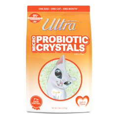 ULTRA cristaux probiotiques, emballage – prêt à l’emploi et sans odeurs.