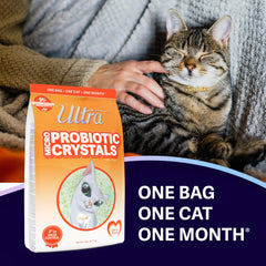 ULTRA Probiotiques: litière sans poussière pour un intérieur propre.