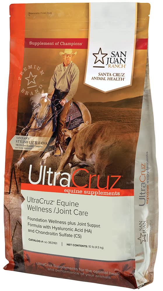 UltraCruz granulés bien-être équin articulations: appétence et dosage précis.