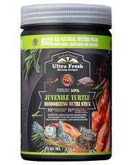 Ultra Fresh nourriture tortue juvénile — saveur crevette sabre sauvage pour favoriser l'appétit