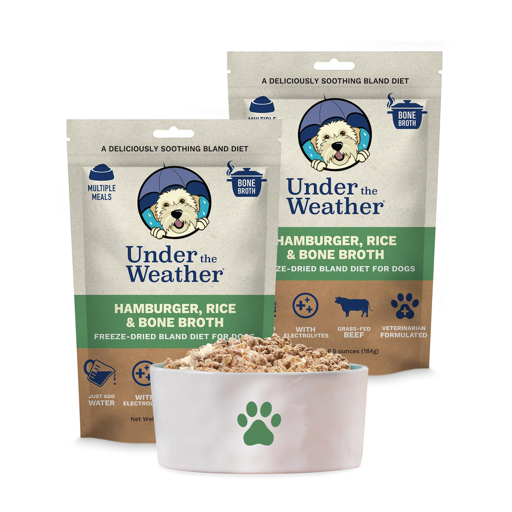 Under the Weather Bland Diet emballage pratique pour un repas rapide lors d’un mal digestif.