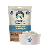 Under the Weather Bland Diet, sachet chien prêt à réhydrater sans cuisson.