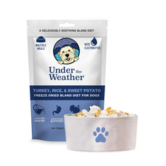 Under the Weather Diète Douce pour Chien – emballage visible et prêt à l'emploi