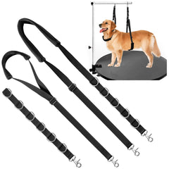 Uni PNR ceinture toilettage chien: confort et stabilité pendant le brossage