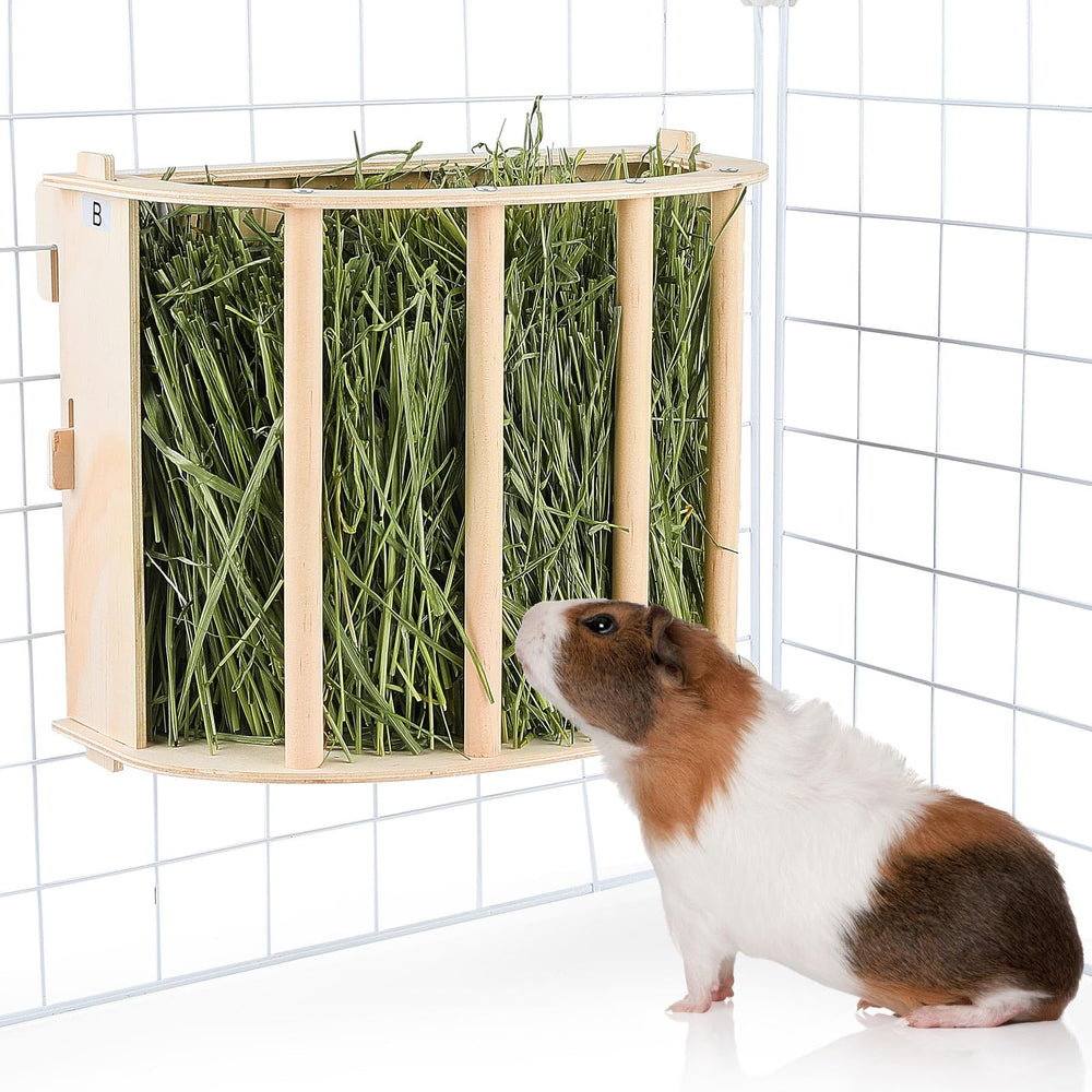 Porte-foin Unicorn Catcher pour cobaye, pratique et propre.