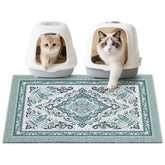 Unicorn Catcher Tapis Litière Chat avant-plan, capture les traces pour sol plus propre.
