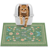 Unicorn Catcher tapis 24x15 po, face avant, capte les grains et protège le sol.