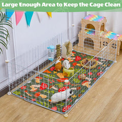 Unicorn Catcher tapis-litière cobaye imperméable: protège le fond de la cage.