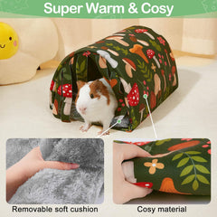 Tissu doux et tapis rembourré Unicorn Catcher, confort chaleureux pour petits animaux.