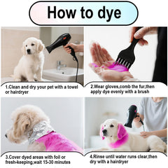UNIPUP Application facile: pose homogène sur le pelage.