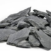 Unocho roches d'ardoise naturelles pour aquarium, texture rugueuse pour un décor réaliste.