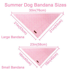 UP URARA PUP bandana été plié en triangle, enveloppe rapide et ajustement pratique.