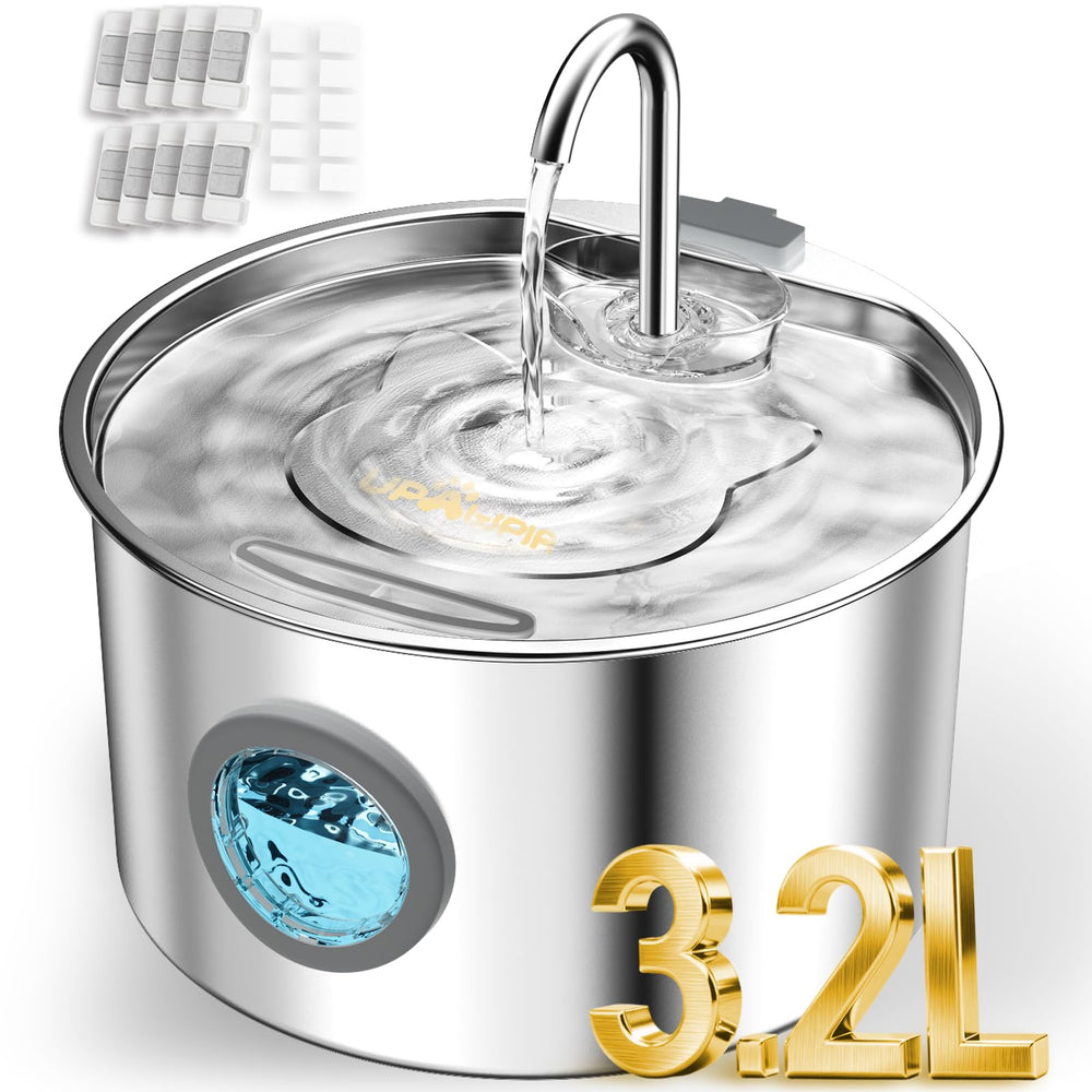 UPAWPIA source eau chat 3,2L facile a nettoyer et pratique.