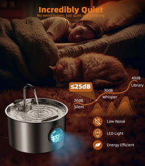 UPAWPIA filtration triple pour eau plus propre et fraîche.