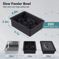 Bol ralentisseur UPSKY pour manger plus lentement et mieux contrôler l’ingestion.